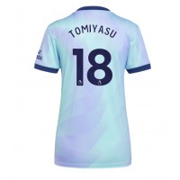 Arsenal Takehiro Tomiyasu #18 Fotballklær Tredjedrakt Dame 2024-25 Kortermet